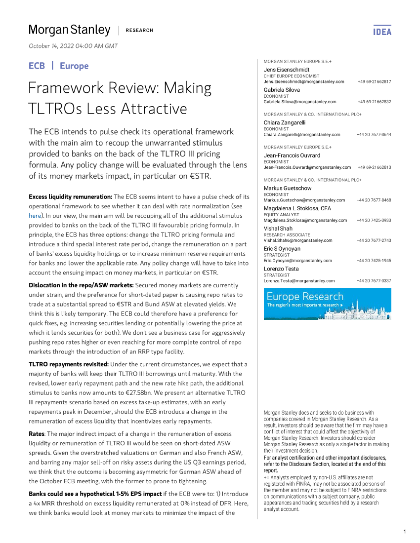Morgan Stanley Fixed-ECB Framework Review Making TLTROs Less Attractive-Morgan Stanley Fixed-ECB Framework Review Making TLTROs Less Attractive-_1.png